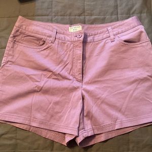 Covington Purple/Lilac Shorts.  Worn twice.  Great condition!